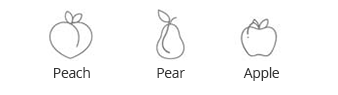 melocoton-pera-manzana-ingles